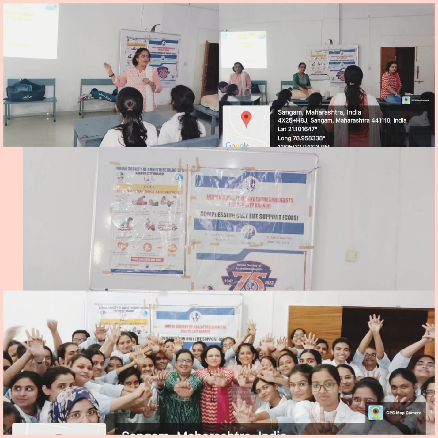 BCLS at D K Dental college